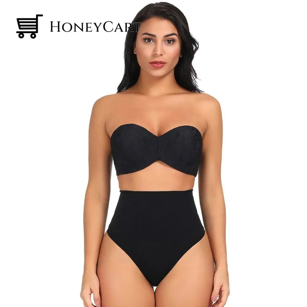 Women Wedding Dress Seamless Pulling Underwear Body Shaper Black / S Body Shaper