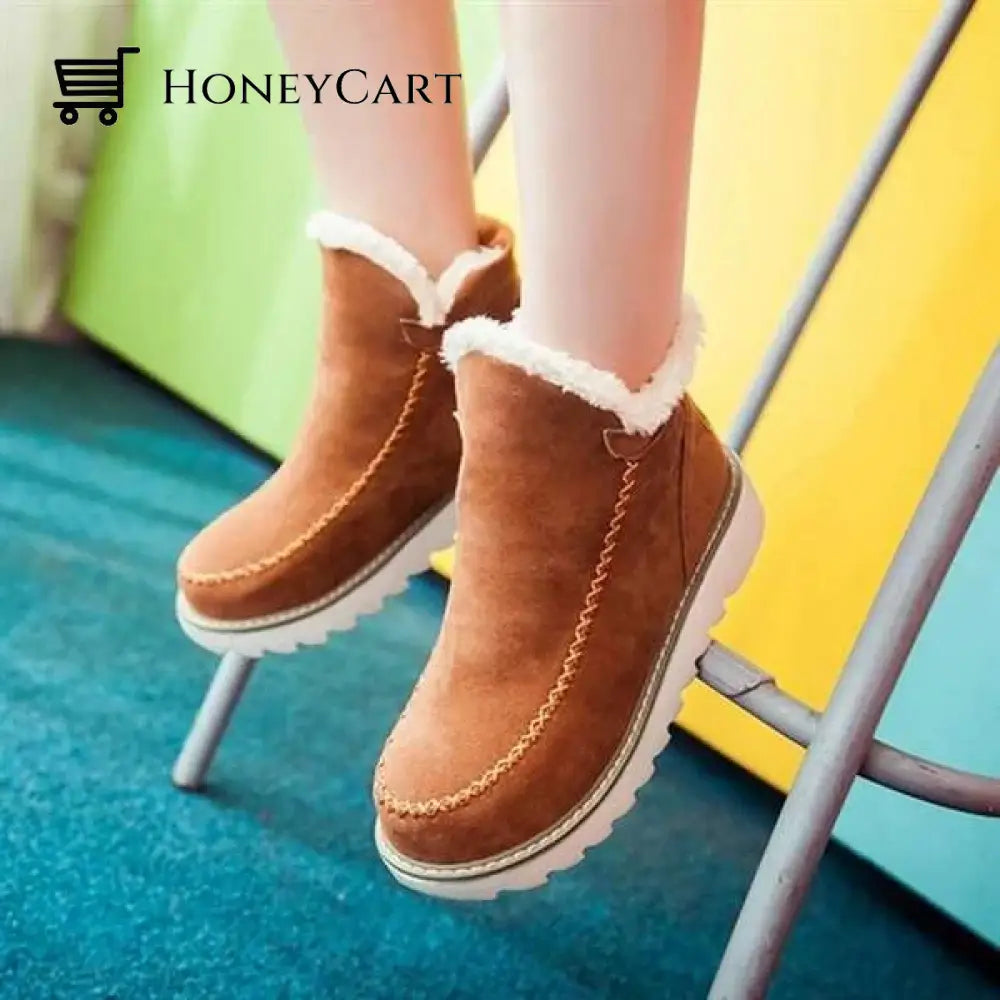 Womens Classic Non Slip Ankle Snow Boots Tool