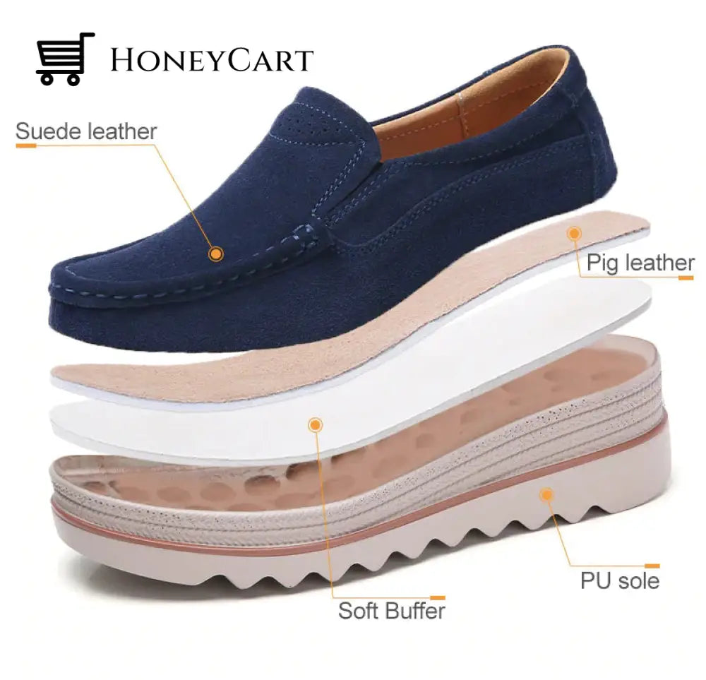 Womens Flat With Platform Shoes