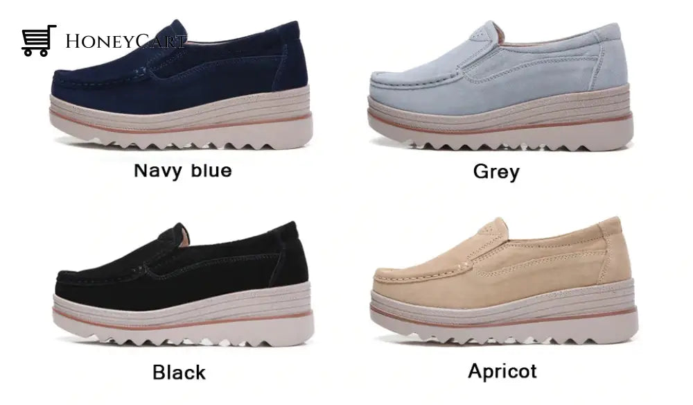 Womens Flat With Platform Shoes