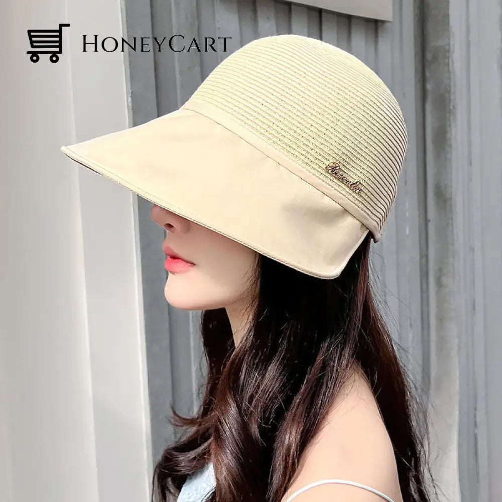 Womens Large Brim Sunscreen Hat