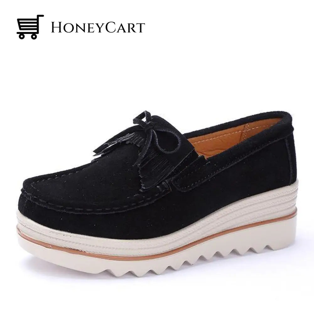 Womens Platform Shoes Black / Uk 3 | Us 5 Eu 36