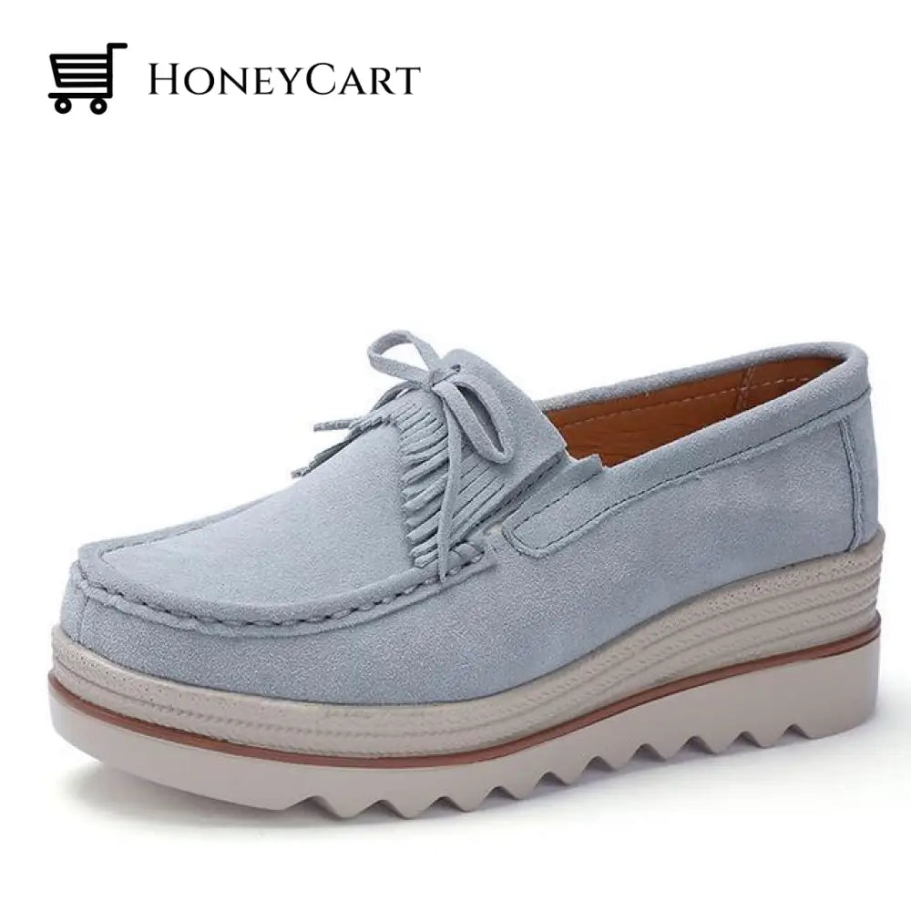 Womens Platform Shoes Grey / Uk 3 | Us 5 Eu 36