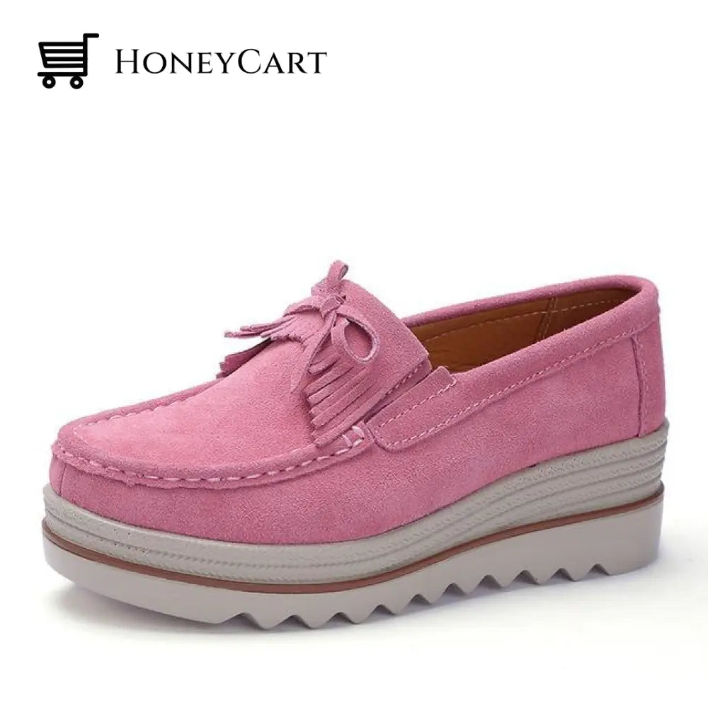 Womens Platform Shoes Pink / Uk 3 | Us 5 Eu 36