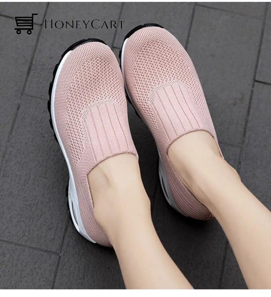 Womens Skech-Air Go-Walk Air Cushion Trainers