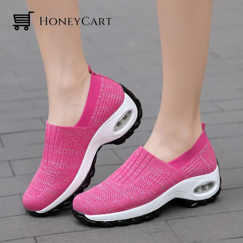 Womens Skech-Air Go-Walk Air Cushion Trainers