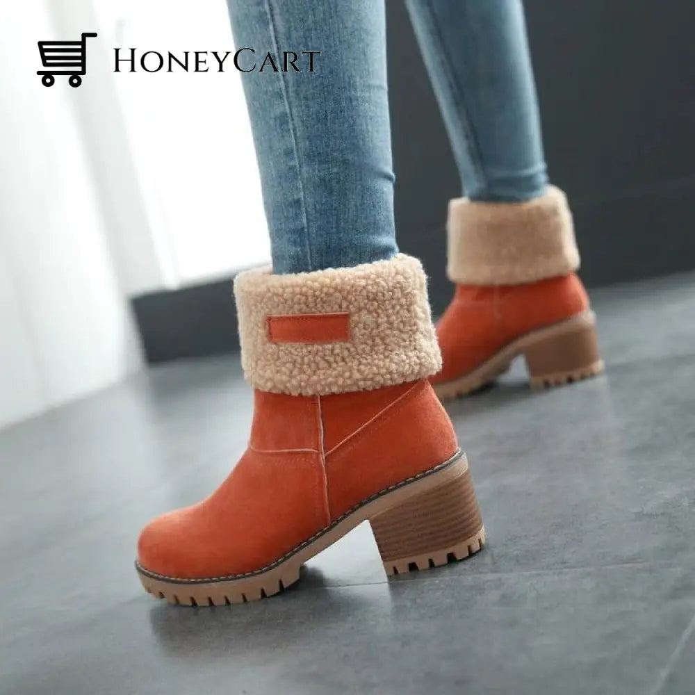 Womens Winter Boots With Fur For Warm Toes