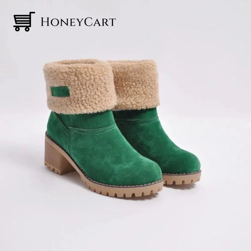 Womens Winter Boots With Fur For Warm Toes