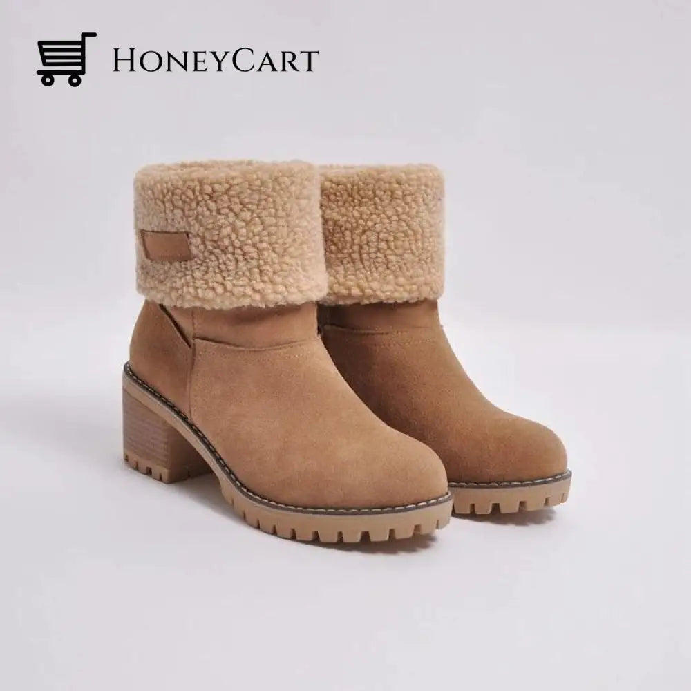 Womens Winter Boots With Fur For Warm Toes