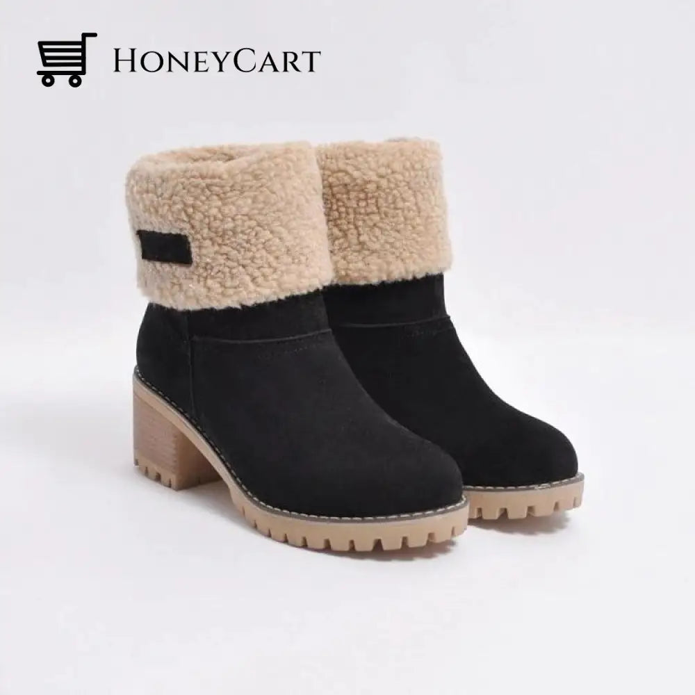 Womens Winter Boots With Fur For Warm Toes