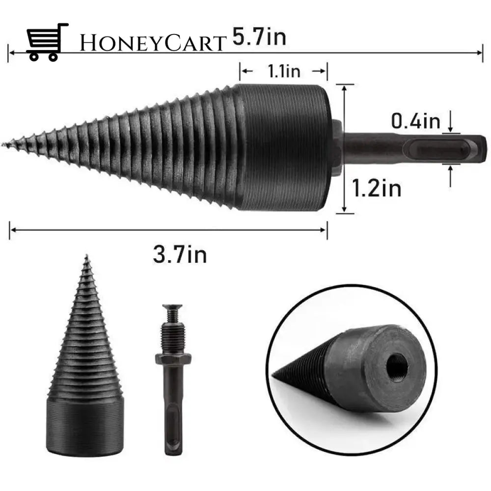 Wood Splitter Drill Bit