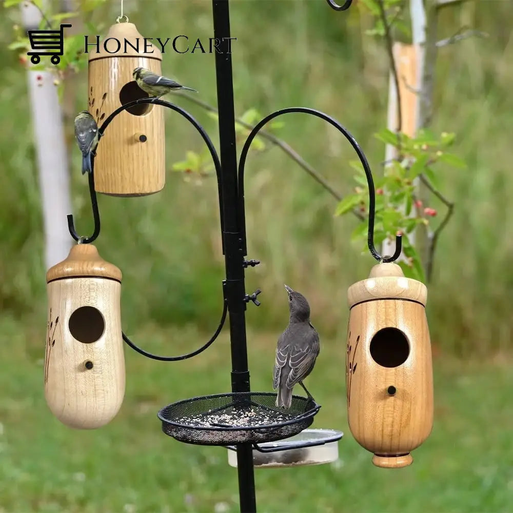 Wooden Hummingbird House-Gift For Nature Lovers