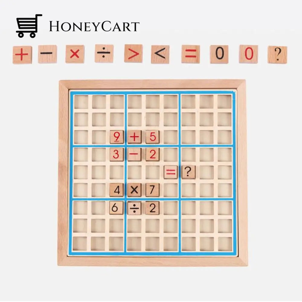 Wooden Sudoku Puzzle