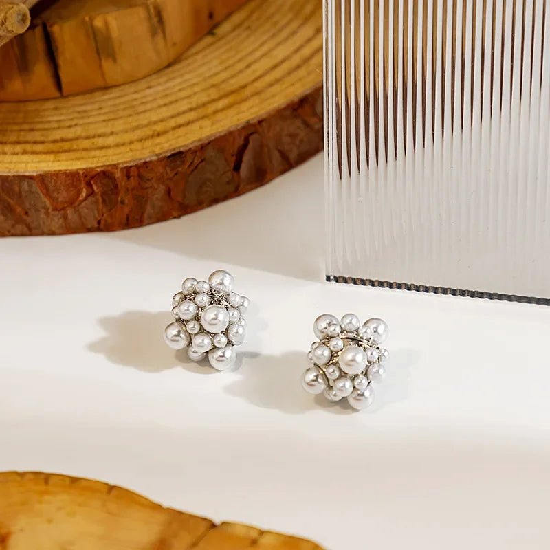 Zircon Crystal Weight Loss Magnetic Earrings