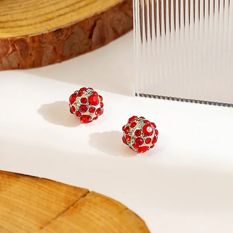 Zircon Crystal Weight Loss Magnetic Earrings