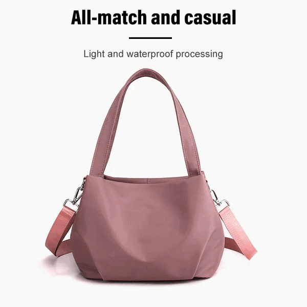 Shoulder and cross-body light and versatile casual bag