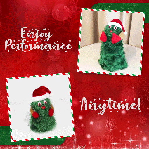 Dancing Christmas Tree Family