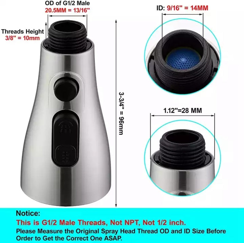Universal Pressure Tap Nozzle