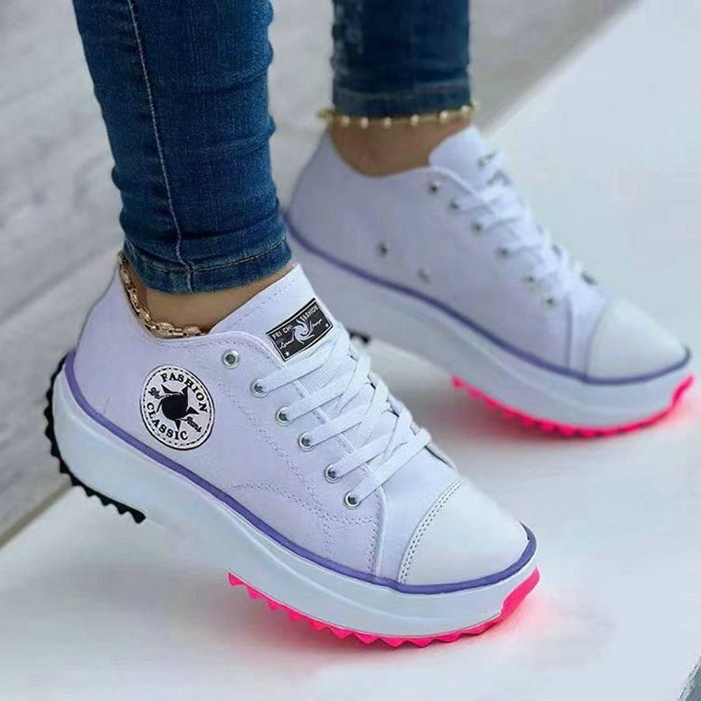 2023 Canvas Shoes Women Fashion Trainers