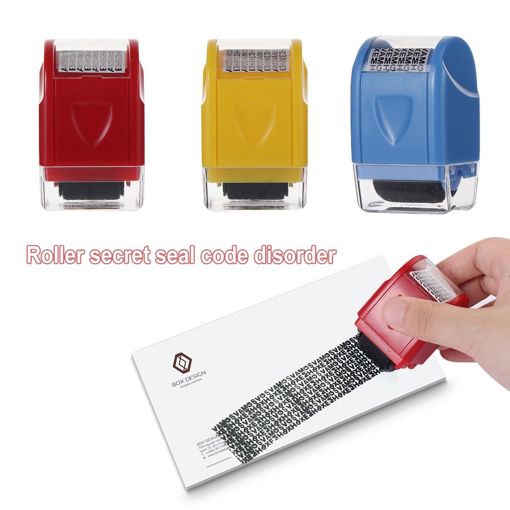 Privacy Seal Roller Stamp