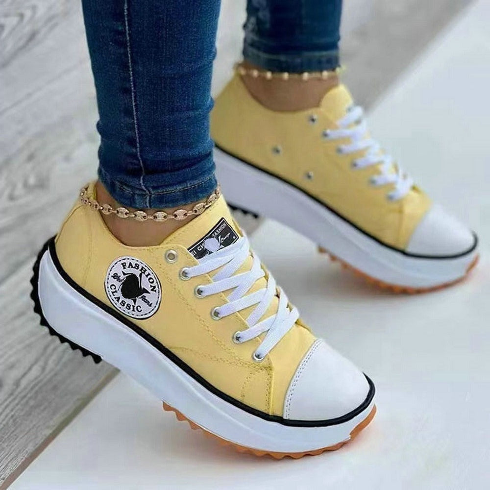 2023 Canvas Shoes Women Fashion Trainers