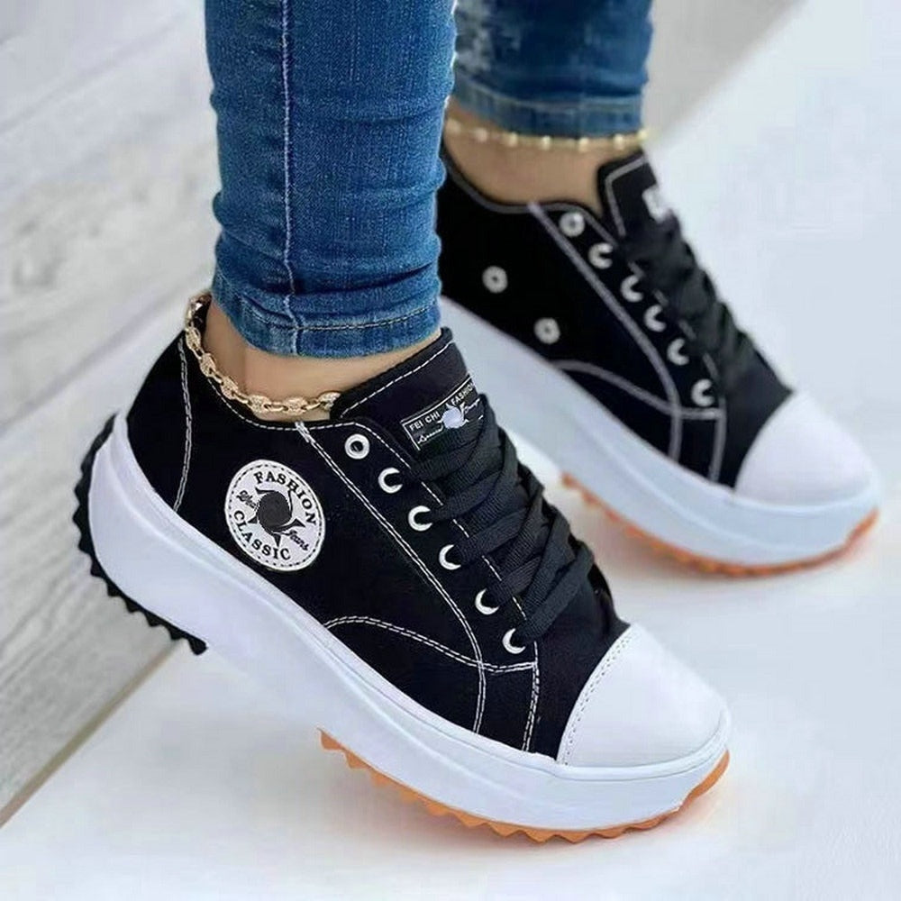 2023 Canvas Shoes Women Fashion Trainers
