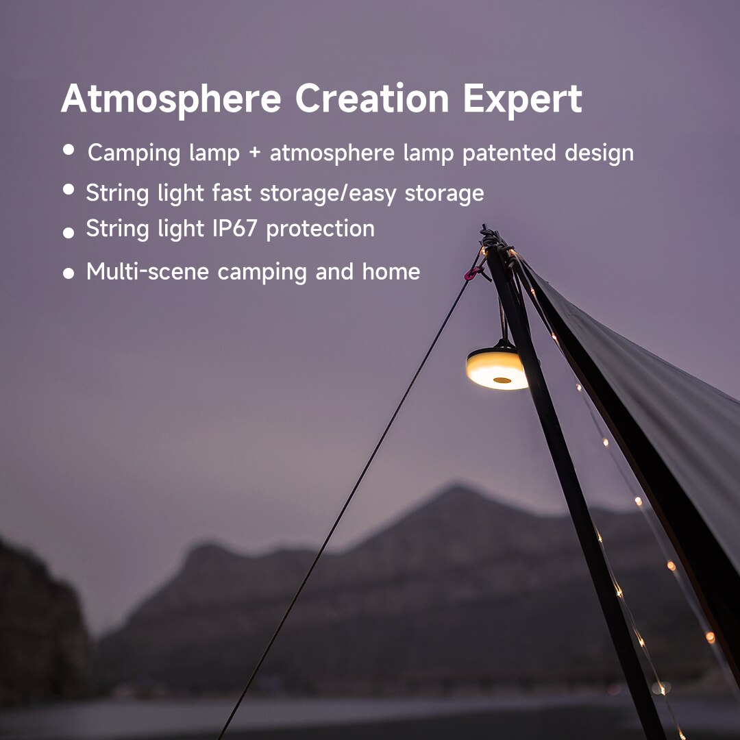 Nato multifunctional portable camping light