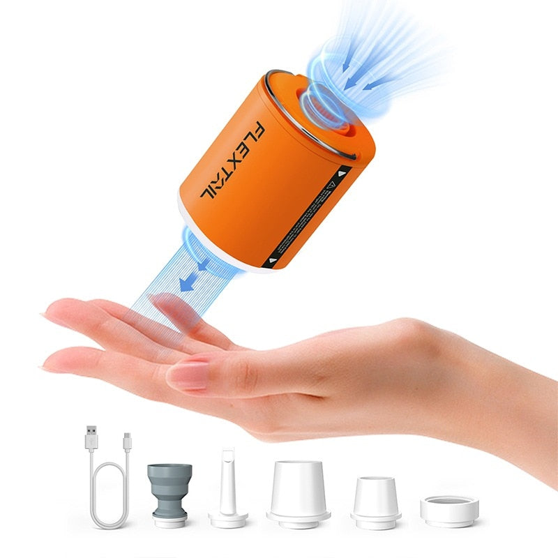 TINY PUMP 2X - Ultimate 3-in-1 Outdoor Pump with Camping Lamp