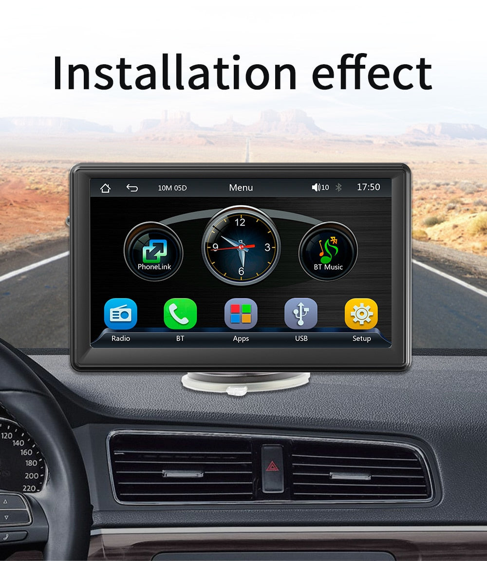 Apple CarPlay + FREE Charger & Camera