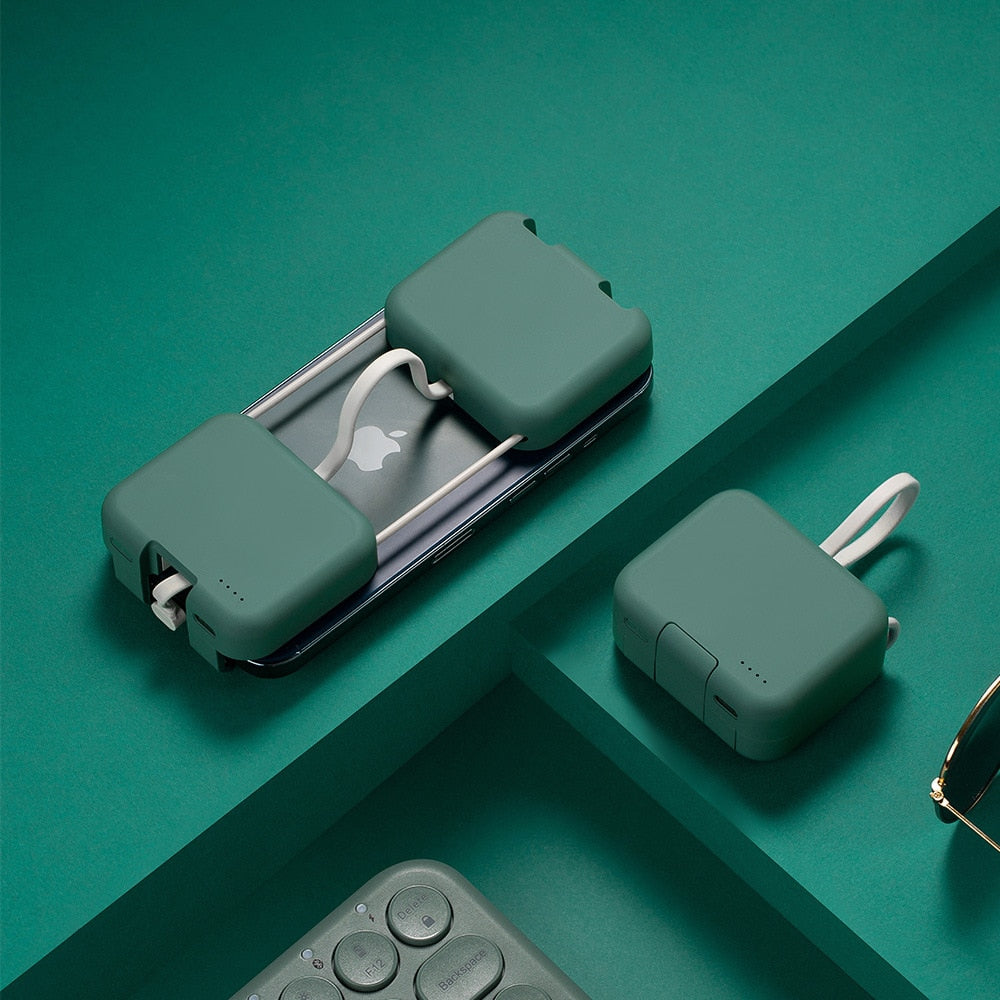 Mini Power Bank and Phone Holder