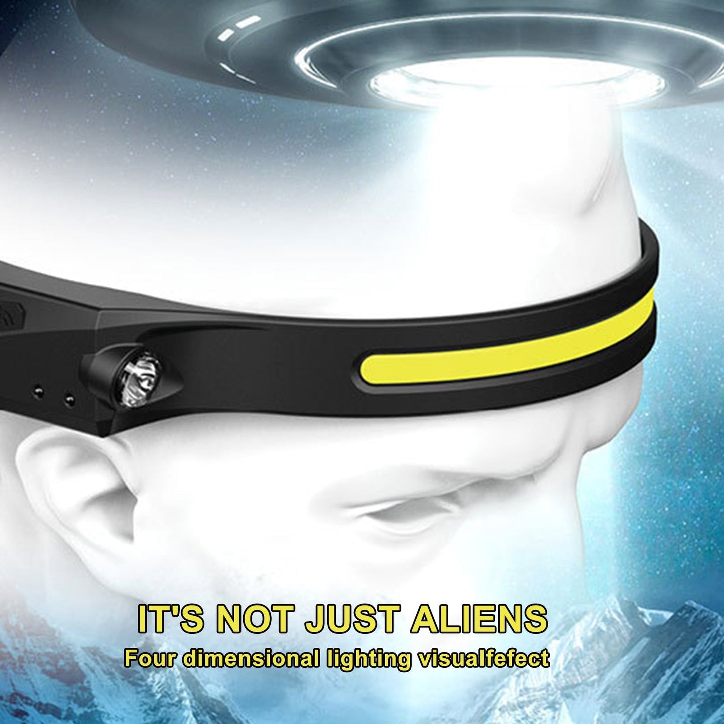 LED USB Rechargeable Powerful Headlamp