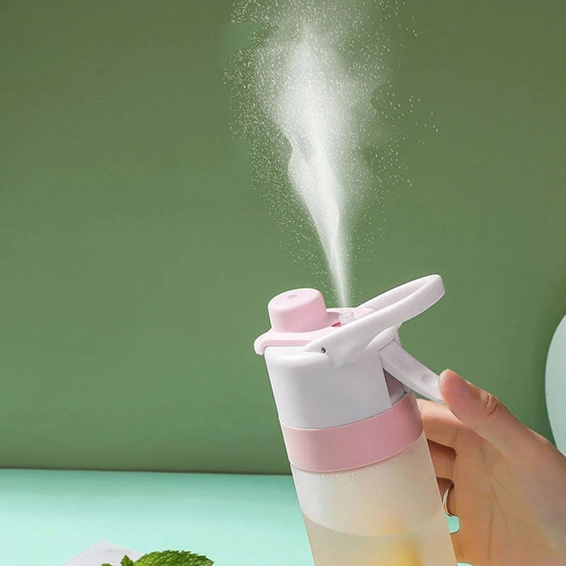 Best Seller Spray Water Bottle Outdoor Sport Fitness Water Cup Large Capacity