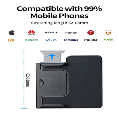 Handheld Selfie Booster Hand grip Bluetooth Remote Control Phone Shutter