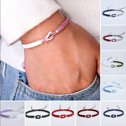 Grandmother And Granddaughter Blossom Knot Bracelet