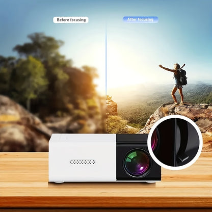 HD Mini Projector, Portable Outdoor Movie Projector