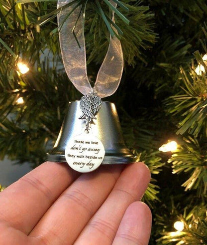 ❤🎅Christmas ornaments angel wings bell-memorial christmas gift🎁