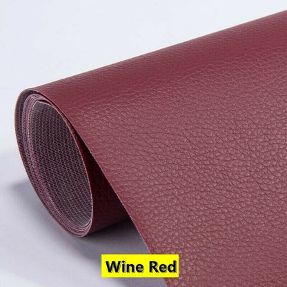 Self  Adhesive Leather Refinisher Cuttable Sofa Repair