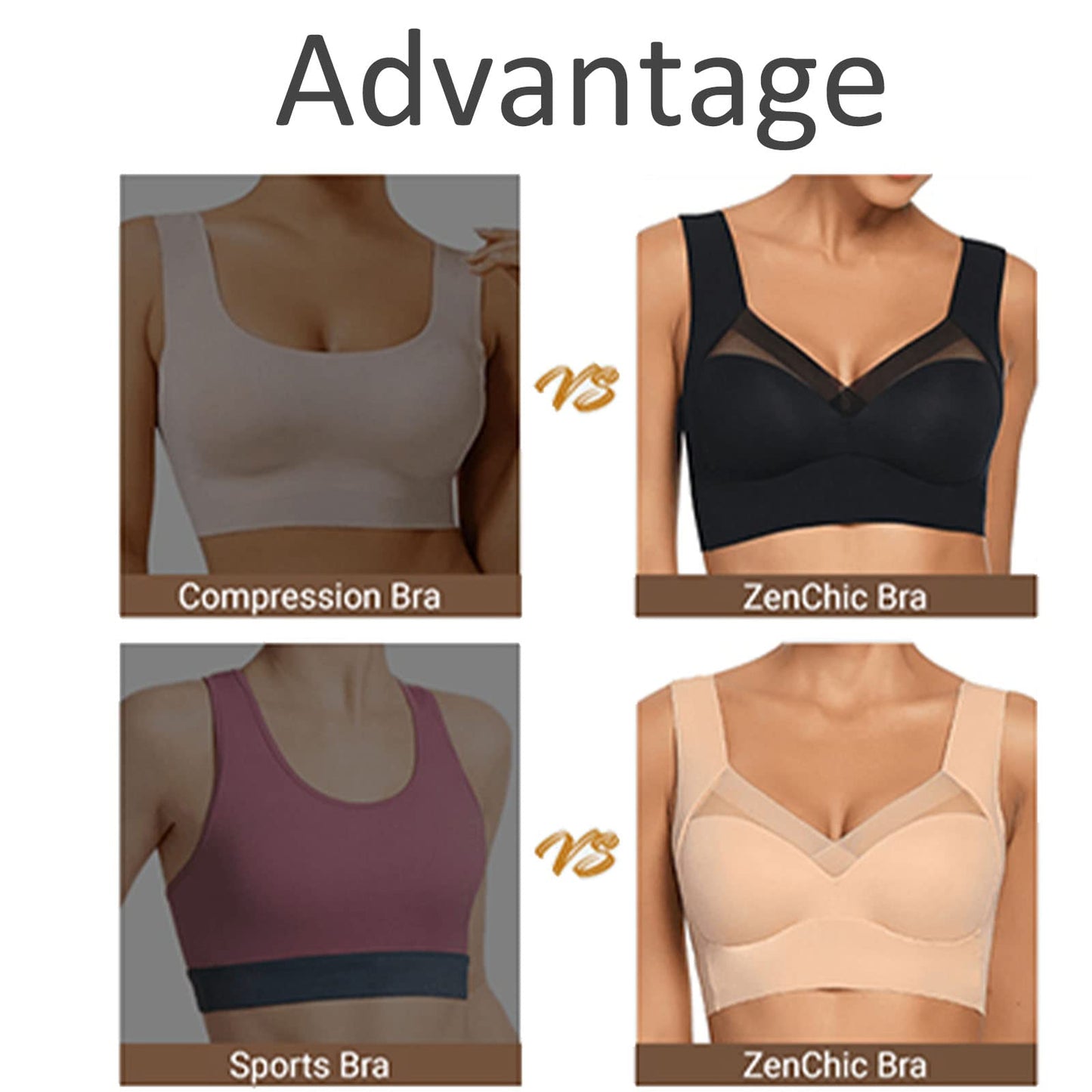 PAY 1 GET 3🔥 Plus Size Seamless Push Up Bra