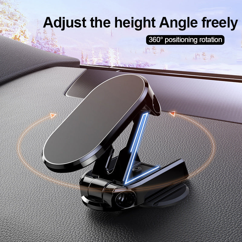 Metal Strong Magnetic Folding Phone Holder for Car