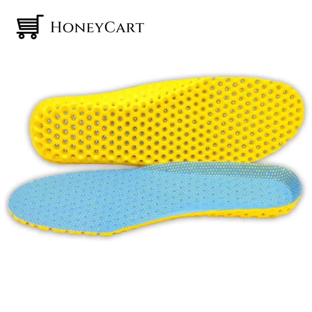 1 Pair Orthotic Insoles - Orthopedic Comfort Foam Sport Support Sky Blue / 35 & Inserts