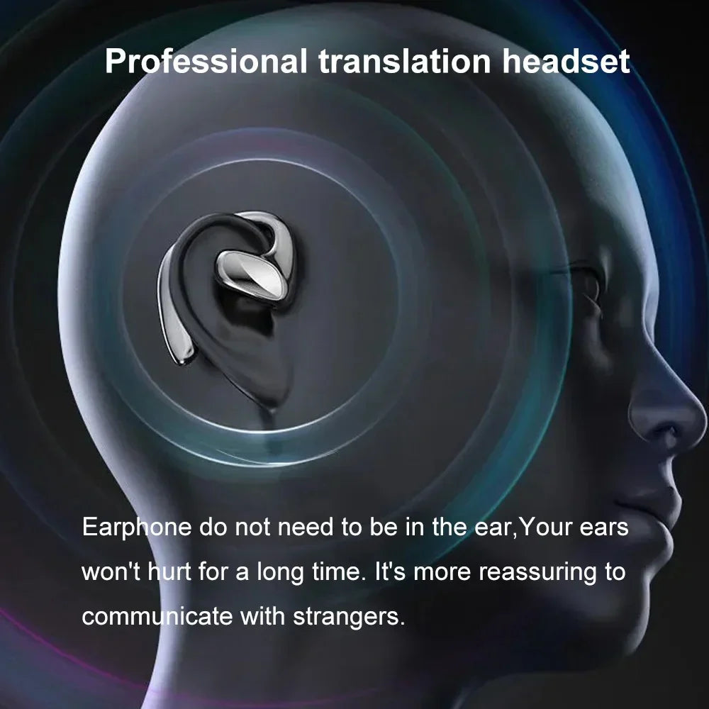 Live Language Translator Earbuds – Real-Time Two-Way Communication in 144 Languages and Music