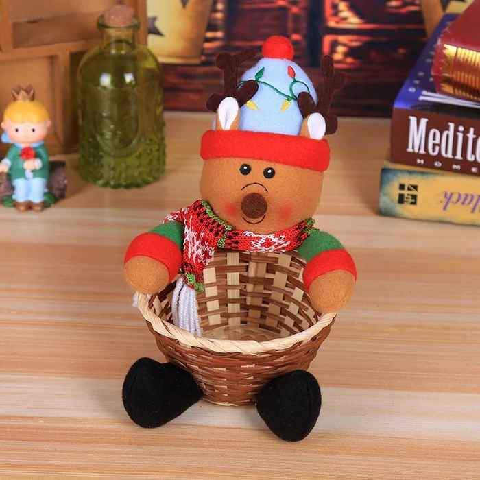 🍬Christmas Candy Woven Basket