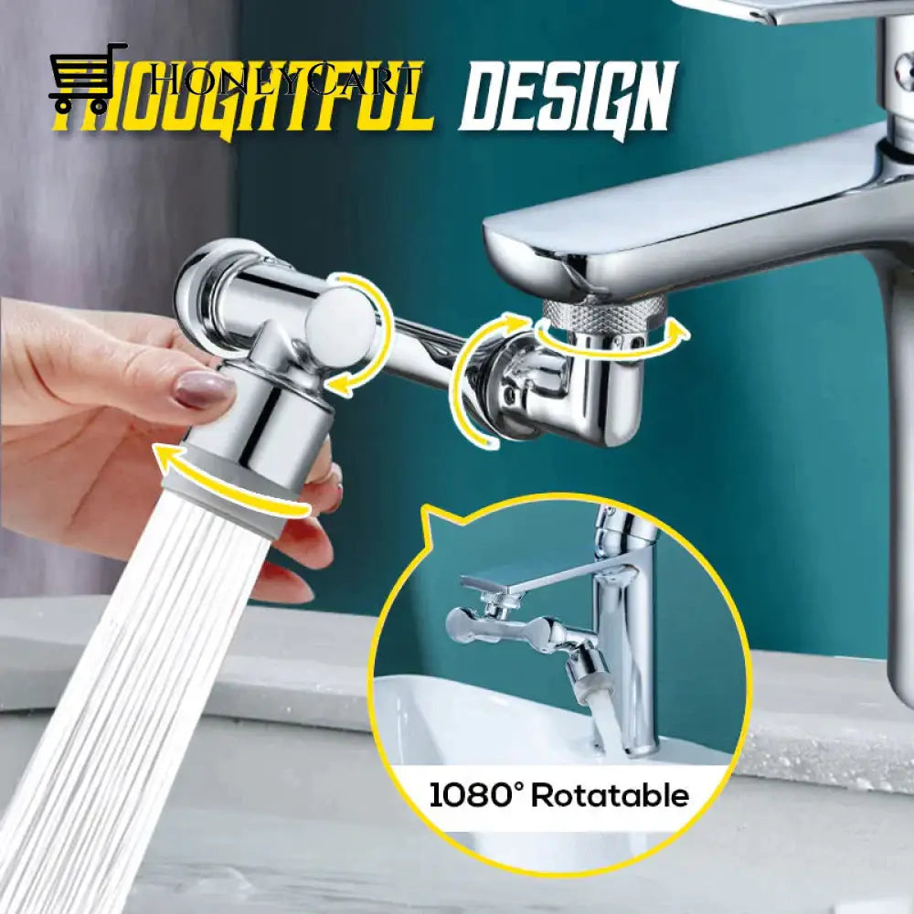 1080° Large-Angle Rotating Splash Filter Faucet49% Off 1 Pc Household & Accessories