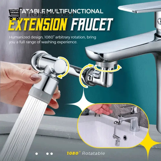 1080° Large-Angle Rotating Splash Filter Faucet49% Off Household & Accessories