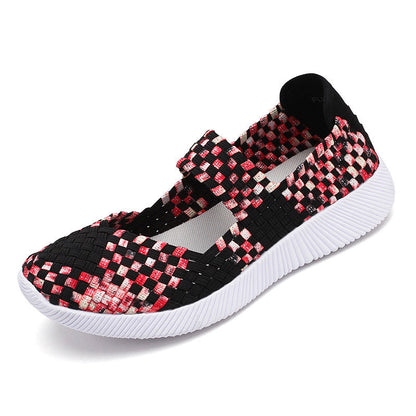 Flavia Breathable Patterned Comfortable Fashion Sneakers