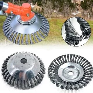 Unbreakable Lawn Mower Wire Blade Head