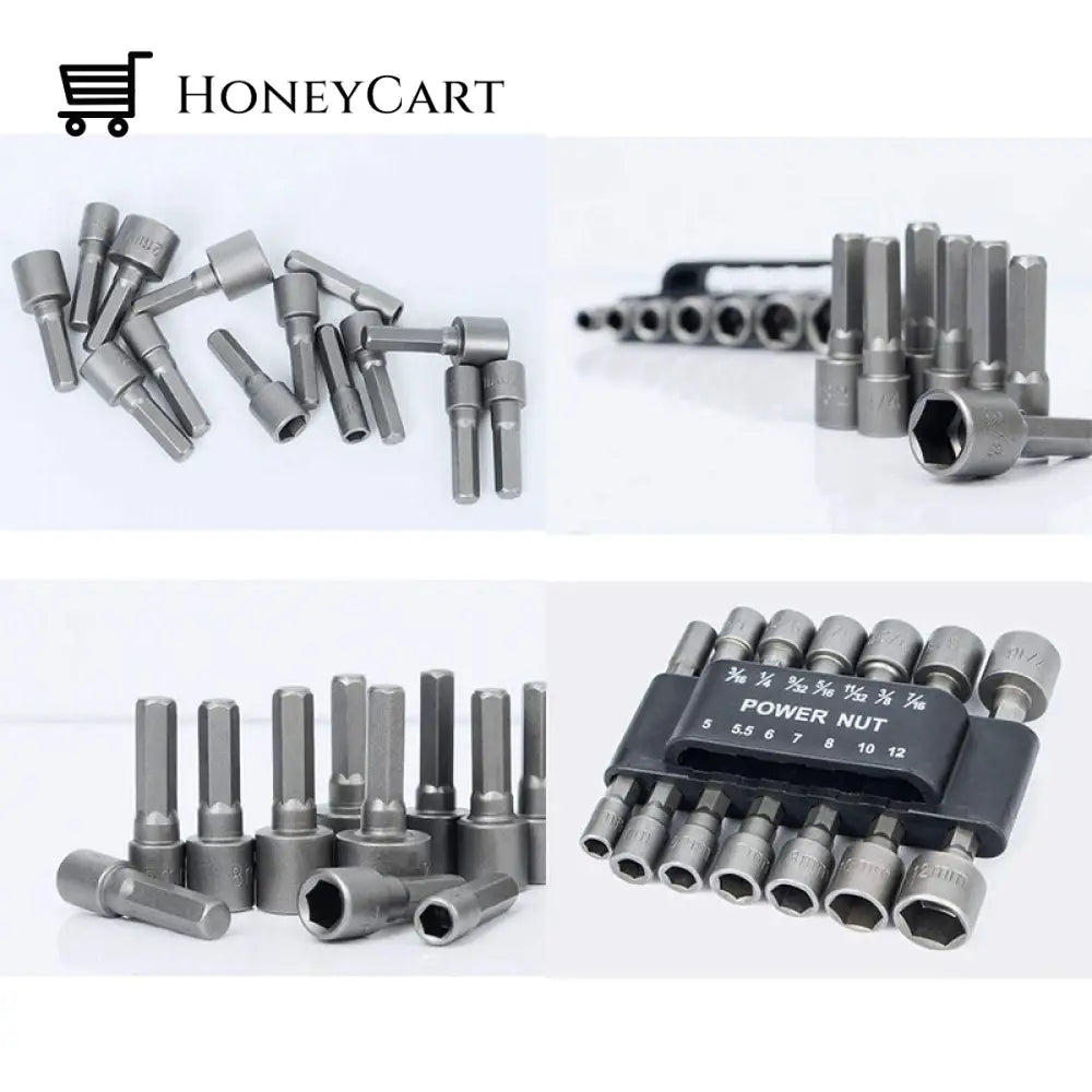 14 Pcs Hexagonal Handle Power Nuts