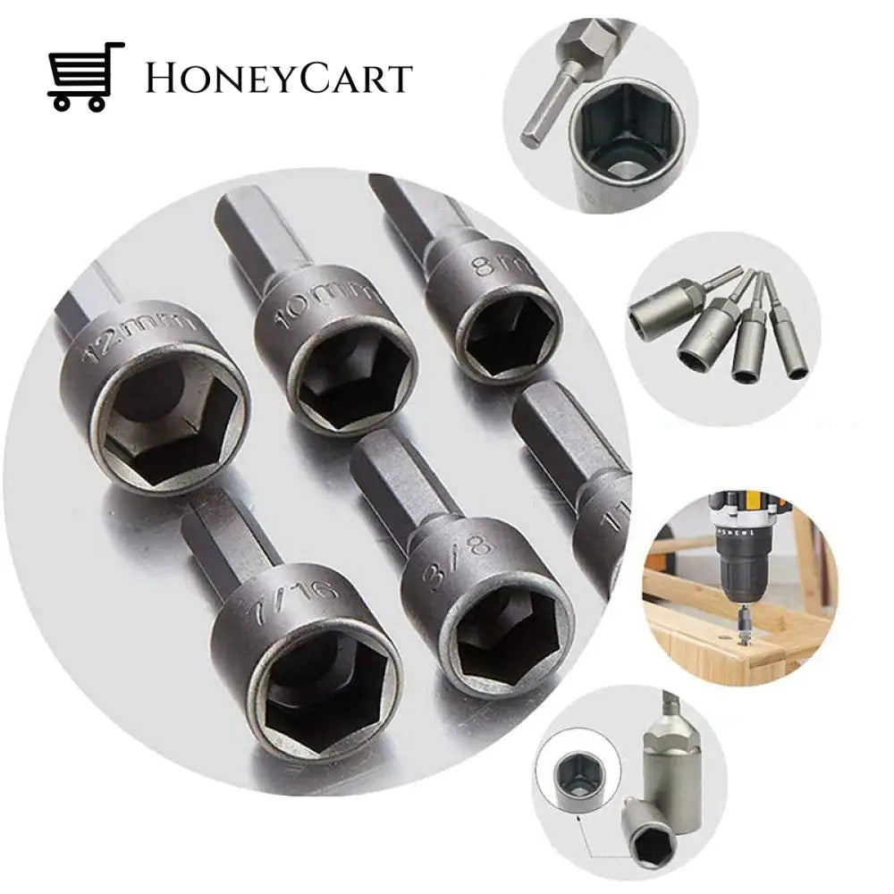 14 Pcs Hexagonal Handle Power Nuts