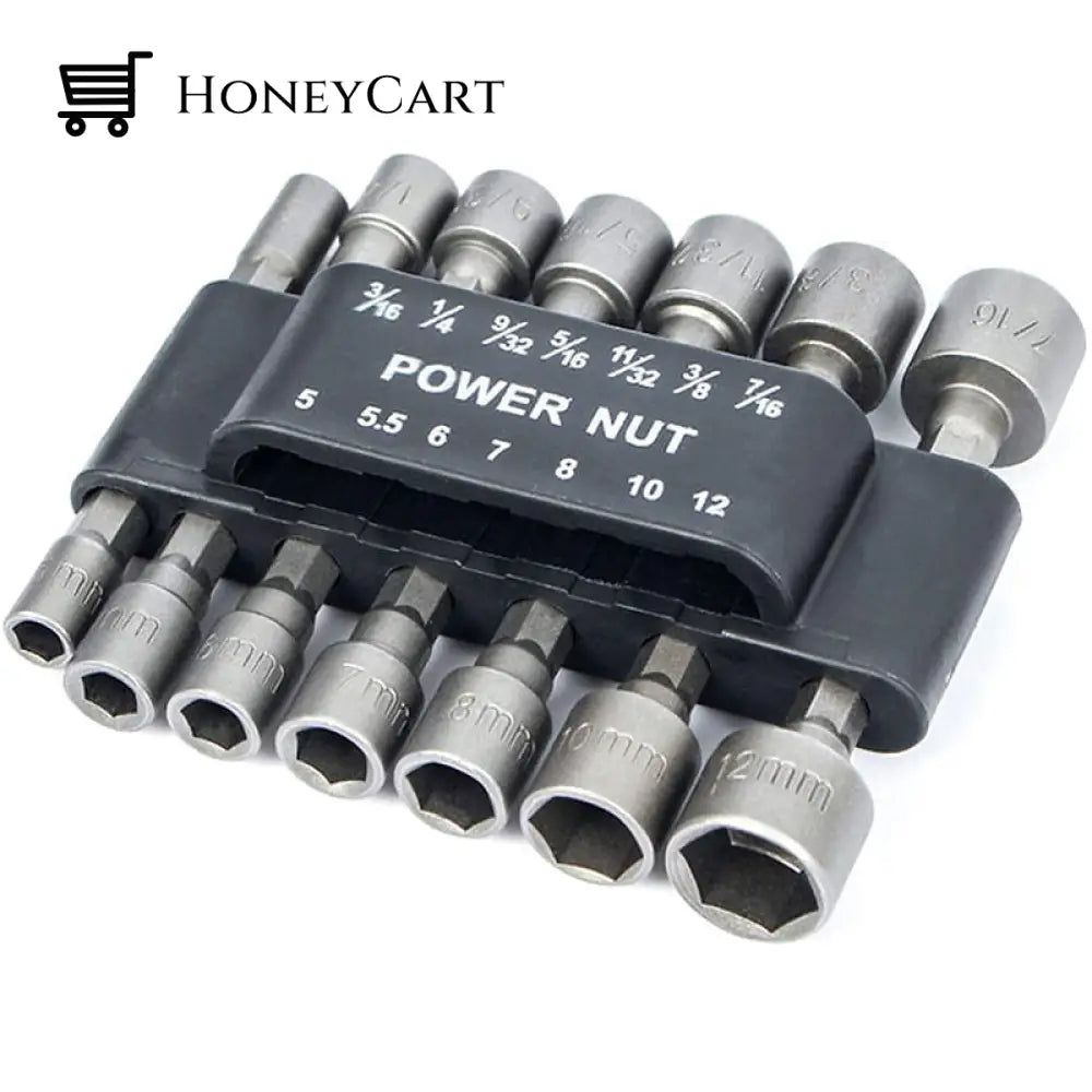 14 Pcs Hexagonal Handle Power Nuts