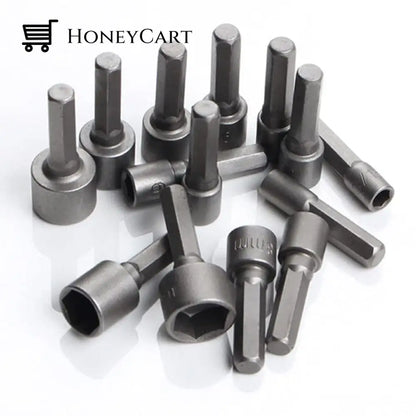 14 Pcs Hexagonal Handle Power Nuts